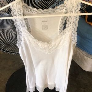 lace tank top